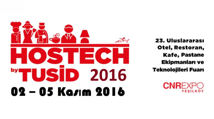 BUZÇELİK HOSTECH 2016 FUARINDA